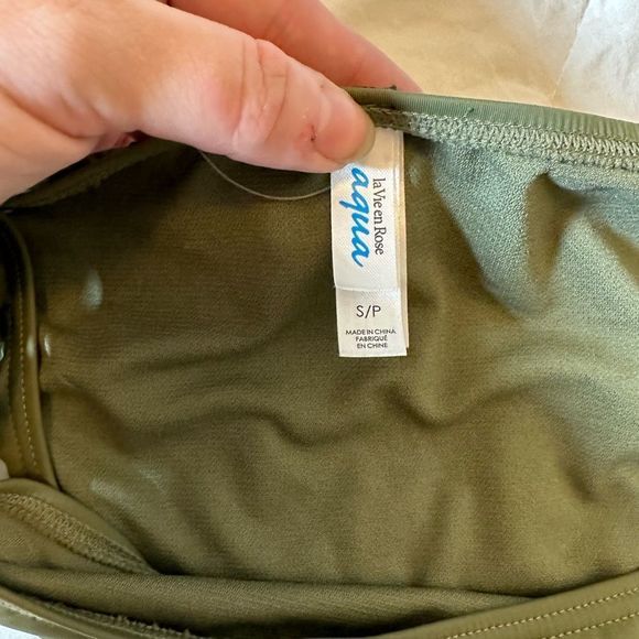 La Vie en Rose women's 2 piece bikini swim suit size small bottoms have cut outs - Picture 5 of 7